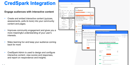 CredSpark for Verint Community